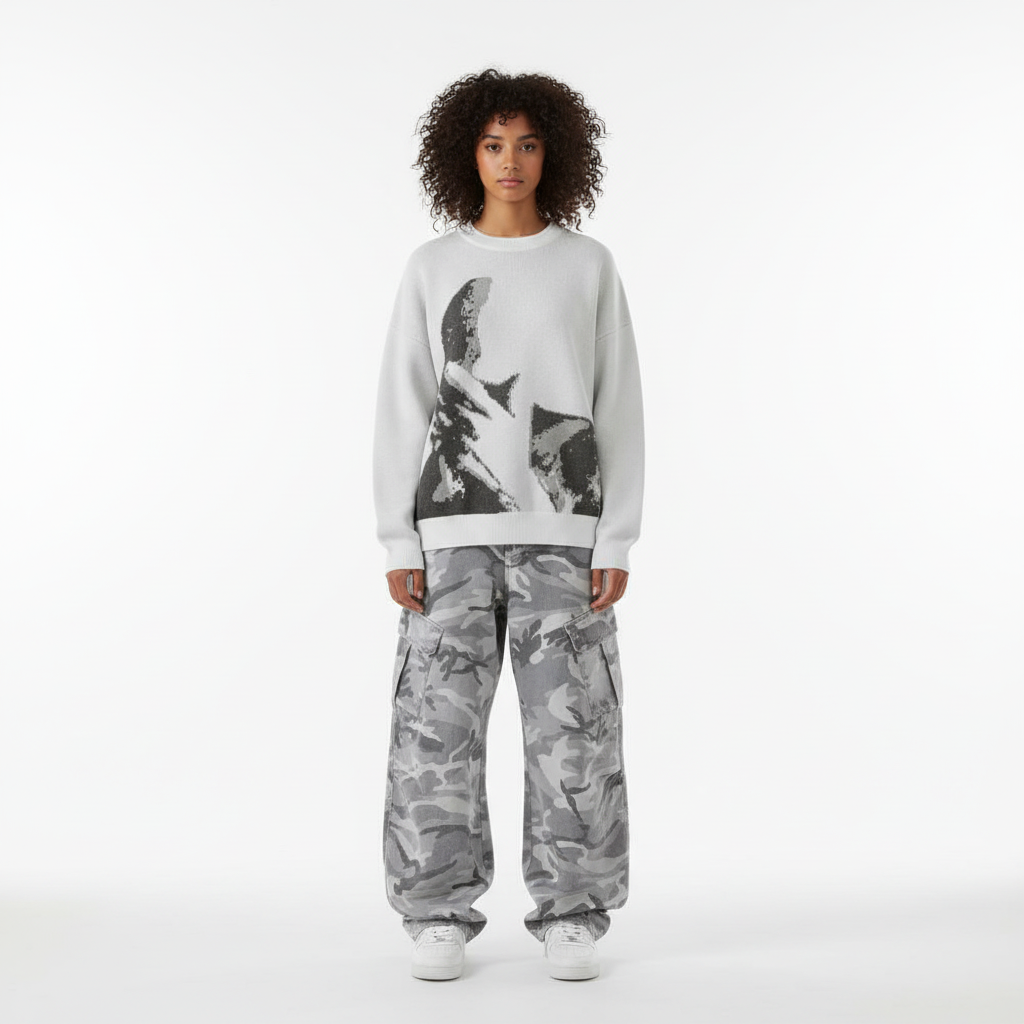 'No Regrets' Knitted Sweater