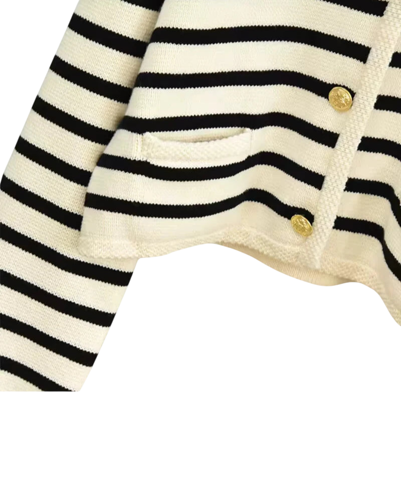 Premium Striped Wool Vest