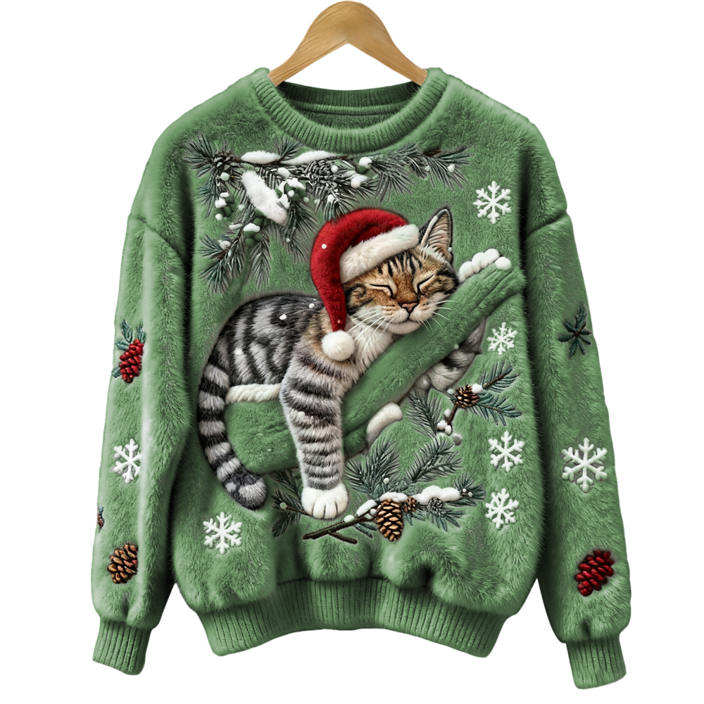 GattoInverno™ | Maglione Morbido Natalizio Donna