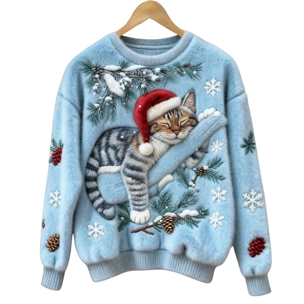 GattoInverno™ | Maglione Morbido Natalizio Donna
