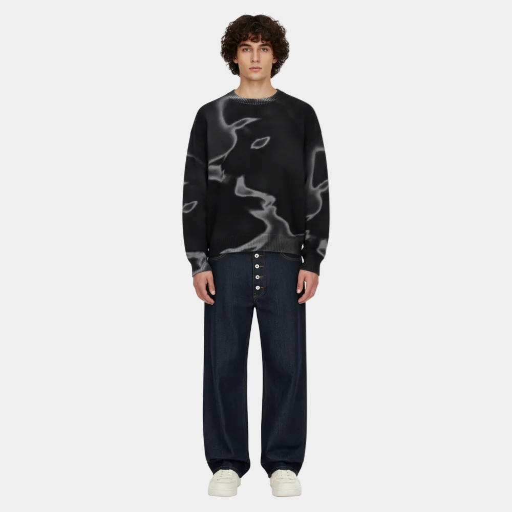 Denim Baggy Pants - Blue