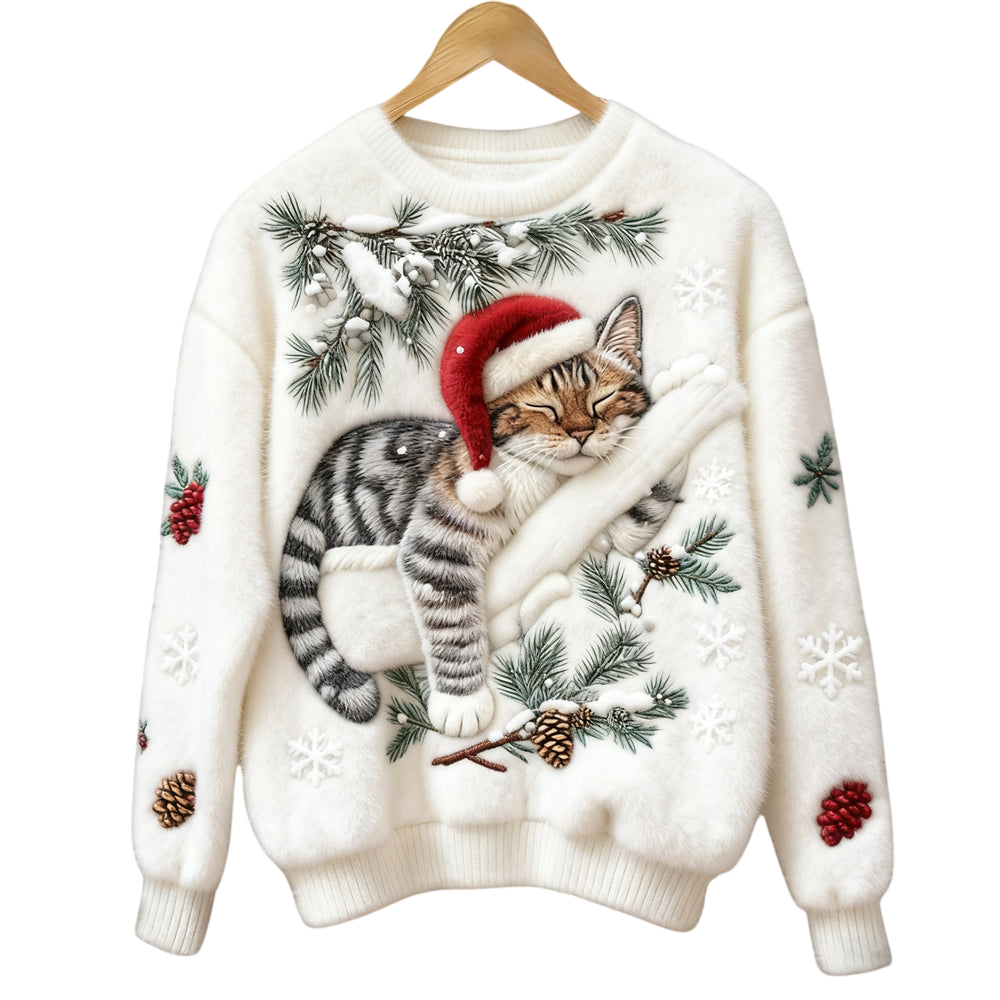 GattoInverno™ | Maglione Morbido Natalizio Donna