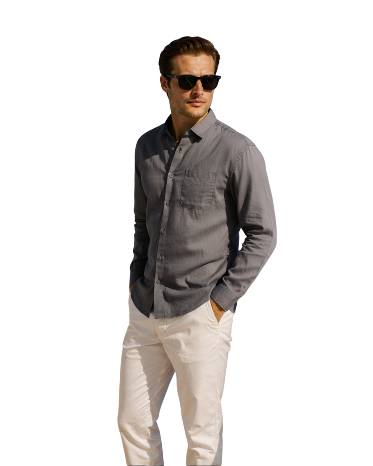 Cape Town - 100% Linen Shirt